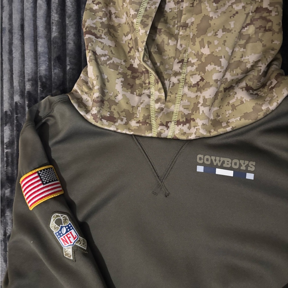 Dallas Cowboys Camo Hoodie